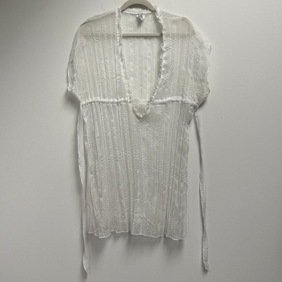 White Becca Beach Coverup - Picture 1 of 4